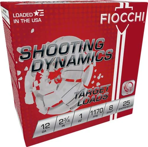 FIOCCHI 12GA 2.75" 1OZ #8 - 1170FPS 250RD CASE LOT