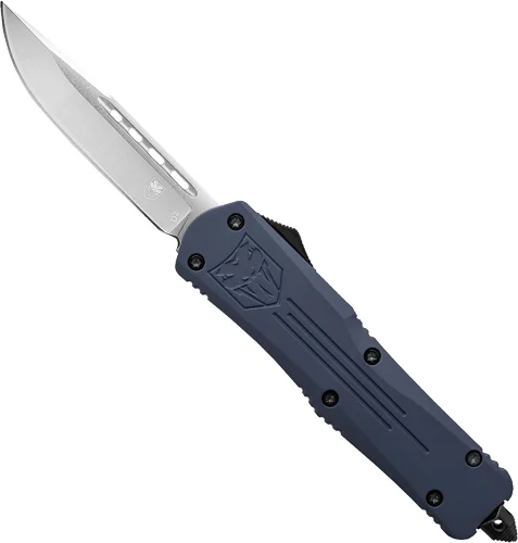 COBRATEC MEDIUM FS3 OTF NYPD - BLUE 3" D2 DROP POINT