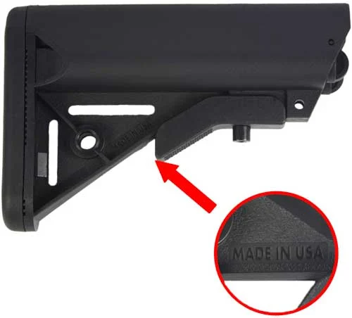 J 3RD GEN ARMORY SOPMOD - AR15 BUTTSTOCK BLACK