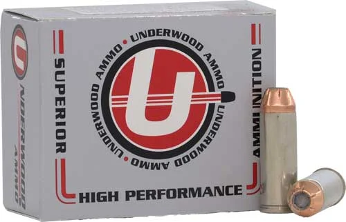 UNDERWOOD 45 LC +P 300GR - XTP JHP 20RD 10BX/CS - Underwood Ammo