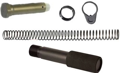 J PISTOL BUFFER TUBE COMBO - KIT BLACK