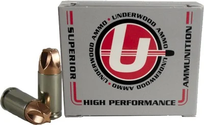 UNDERWOOD 9MM LUGER +P 90GR - XTREME DEFENDER 20RD 10BX/CS