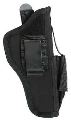 GUNMATE HIP HOLSTER AMBI #12 - LARGE AUTOS 4"-5" BLACK - GunMate