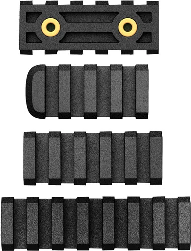 AB ARMS RAIL COMBO PACK LTF - 7/5/4 SLOT RAILS BLACK