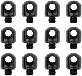 GROVTEC 1/8" MACHINE SCREWS - 12-PACK BLACK