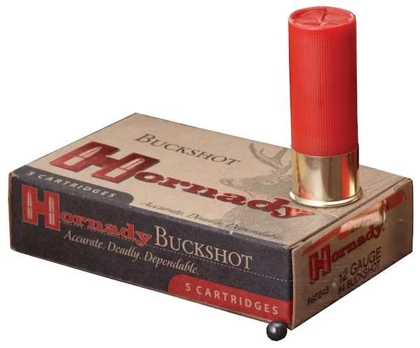 HORNADY VARMINT EXPRESS 12G #4 BUCKSHOT 10RD BX 100RD CASE