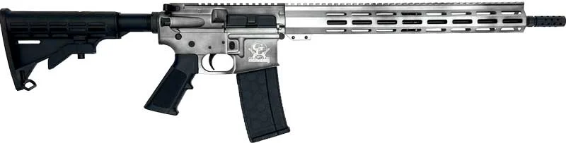 GLFA AR15 BATTLEWORN 223 WYLDE – 16″ NIT BBL ALUMINUM