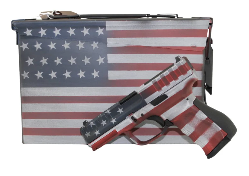 LAGACY CITADEL CP9 FLAG PSTL W/FLAG AMMO CAN - Citadel