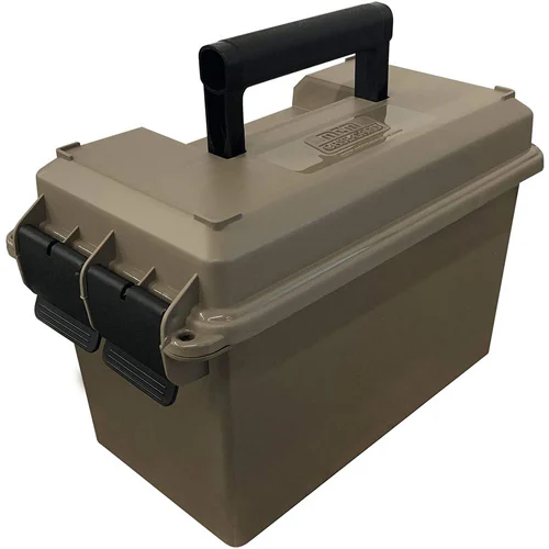 AMMO CAN - DARK EARTH, 50 CAL, 7.4”(L) X 13.5”(W) X 8.5”(H)