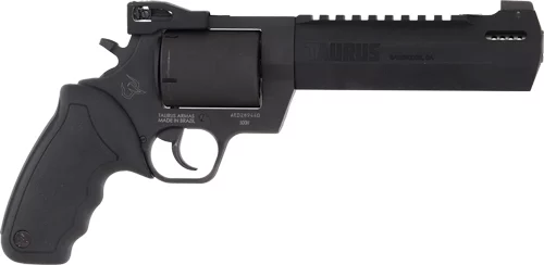 TAURUS RAGING HUNTER 500S - 6 3/4" 5-SHOT BLUED RUBBER