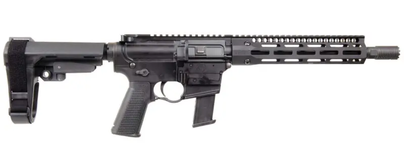 Troy Industries Pistol 9mm LRBHO 10.5" Barrel (Optic Ready) - TROY Industries