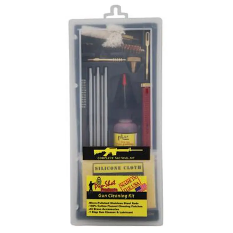 Pro-Shot Tactical AR Rifle Classic Box Cleaning Kit 5.56mm/.223 cal