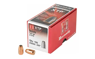Hornady XTP 9MM .355 147GR 100CT