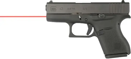 LASERMAX LASER GUIDE ROD RED - FOR GLOCK 43