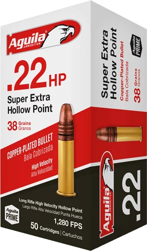 AGUILA HIGH-VEL 22LR 38GR HP - 2000RD CASE LOT - Aguila Ammo
