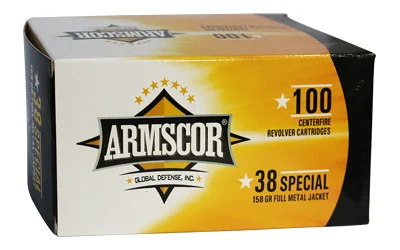 ARMSCOR 38SPL 158GR FMJ 100/1200 - Armscor/Rock Island Armory
