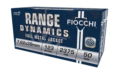 FIOCCHI 7.62X39 FMJ 123GR 50/500