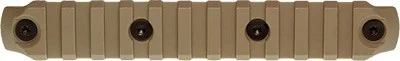 BCM RAIL SECTION--NYLON KEYMOD - 5.5" RAIL FDE