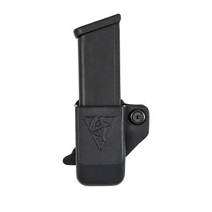 CompTac Single Mag Pouch OWB Kydex-#33/32 - Glock 48 43X - Black - LSC (Right Hand Shooter) - Comp-Tac