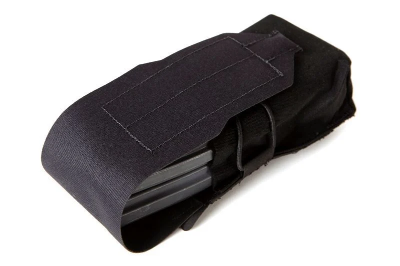 Blue Force Gear-Double M4 Mag Pouch - Classic style with flap - Black - Blue Force Gear