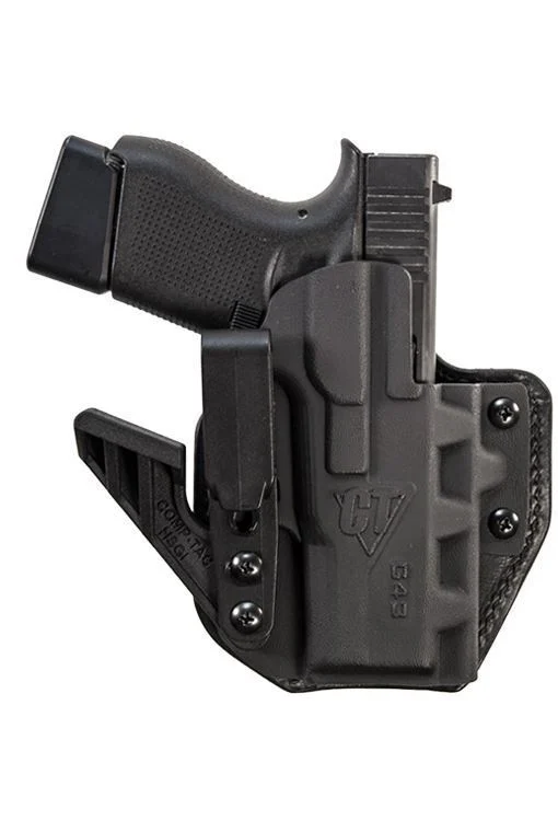 CompTac eV2 Max Hybrid Appendix IWB Holster - Glock - 19 Gen5 - Right - Black - Comp-Tac