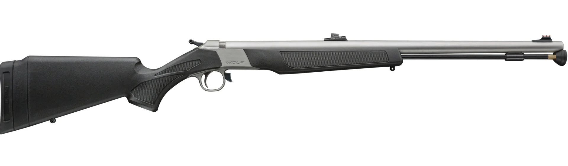 CVA WOLF V2 .50CAL SS/BLK FOS