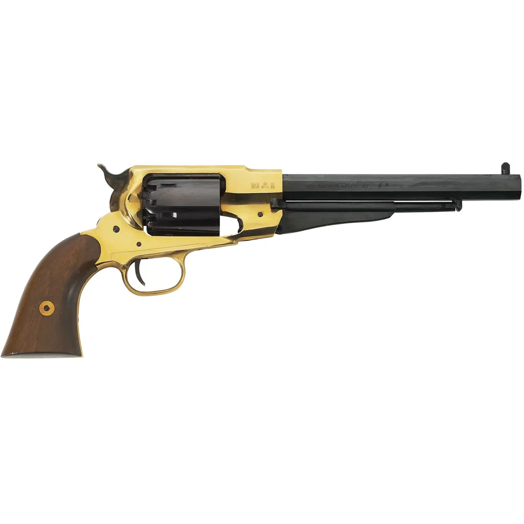 Pietta 1858 New Model Army No Name Revolver 44 Cal. 8 in. Walnut Grip w/Snake - Pietta