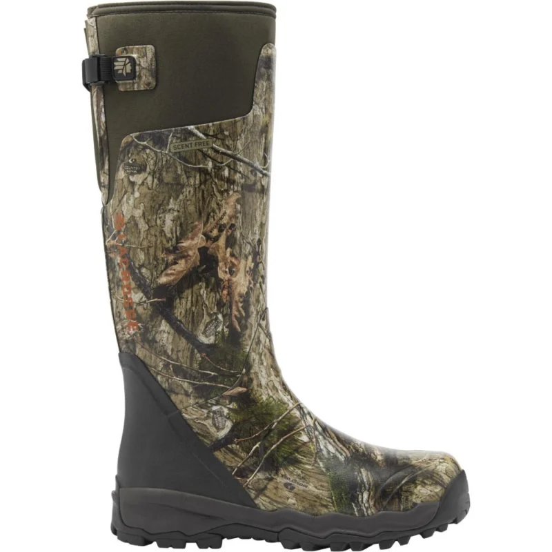 Lacrosse Alphaburly Pro 18" Boots Mossy Oak DNA Size 10 - LaCrosse Footwear