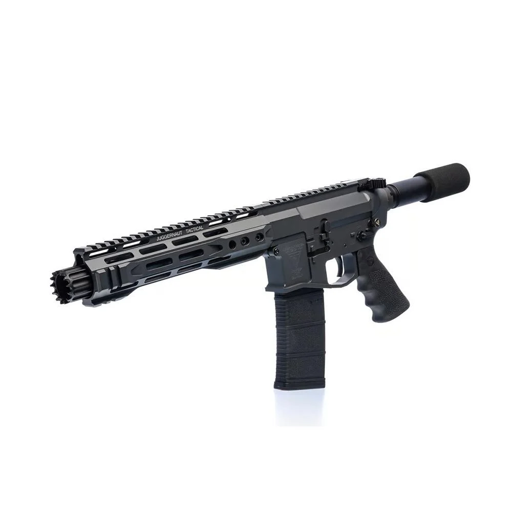 Juggernaut CA Roster AR-15 Handgun 5.56 10rd Magazine 8.5" Barrel Cerakote Sniper Grey - Juggernaut Tactical