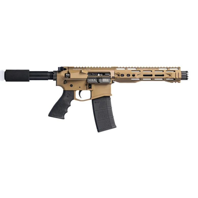 Juggernaut CA Roster AR-15 Handgun 5.56 10rd Magazine 8.5" Barrel Cerakote Magpul FDE - Juggernaut Tactical