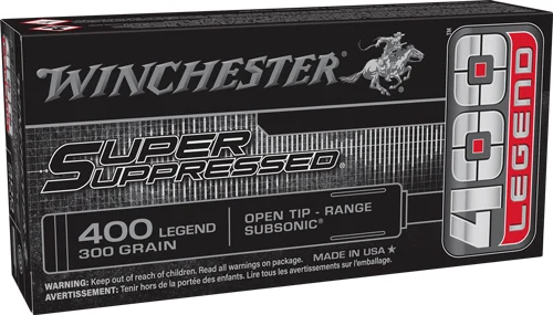 WINCHESTER SUPER SUPPRESSED - 400 LEGEND 300GR 20RD 10BX/CS