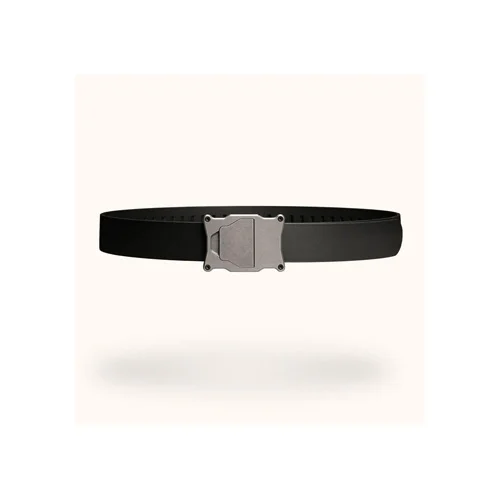 APOGEE BELT - GRAY BUCKLE, BLACK BELT, FULLY ADJUSTABLE, 50"