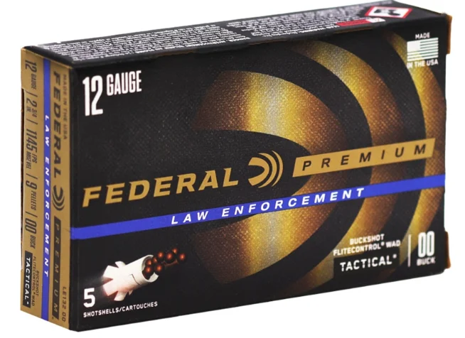 FEDERAL PRM TCT 12GA 23/4 9PLT OOBK 5RD BOX 250RD CASE - Federal