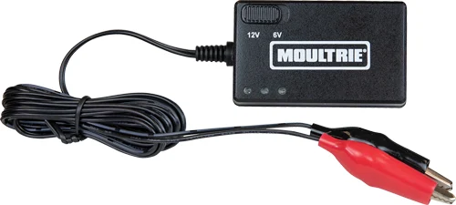 MOULTRIE FLOAT BATTERY CHARGER - 6-VOLT/12-VOLT