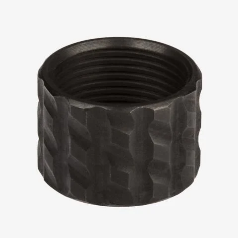 Cruxord 9/16-24 Blackened Stainless Steel Thread Protector - Crux Ordnance