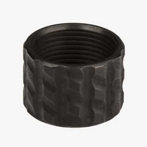 Crux Ordinance 1/2-28 Blackened Stainless Steel Thread Protector - Crux Ordnance