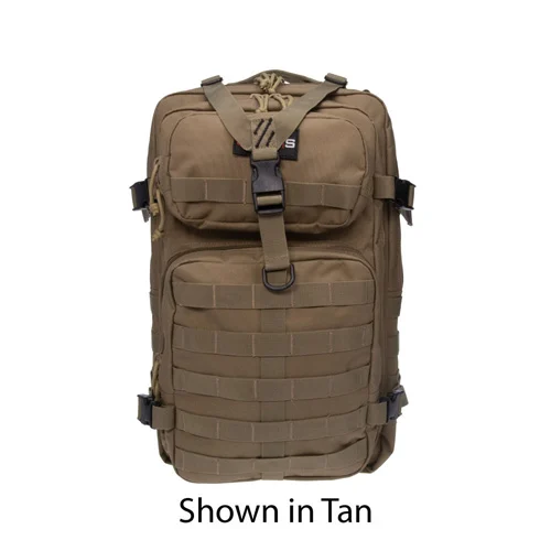 TACTICAL BUGOUT COMPUTER BACKPACK - BLACK, 15" LAPTOP SLEEVE