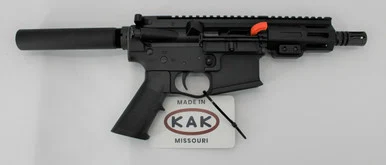 KAK Industry MO-815-1004-001 Complete K15 Pistol 9mm 4" 32+1 Black - KAK Industry