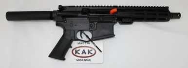 KAK Industry MO-815-1004-003 Complete K15 Pistol 9mm 8" 32+1 Black - KAK Industry