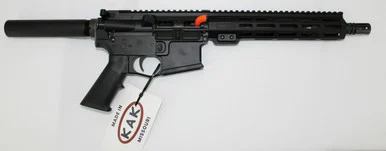 KAK Industry MO-811-1004-001 Complete K15 Pistol 5.56x45mm 10.5" 30+1 Black - KAK Industry