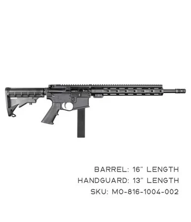 KAK Industry MO-816-1004-002 Complete K15 Rifle 9mm 16" 32+1 Black - KAK Industries