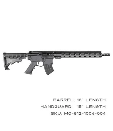 KAK Industry MO-812-1004-004 Complete K15 Rifle 7.62x39mm 16" 20+1 Black - KAK Industries