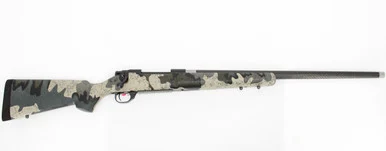 Howa M1500 HSCF65PRCVIA HS Precision Bolt Action Rifle 6.5 PRC 24" Heavy Carbon Fiber Threaded Barrel 5+1 Carbon Fiber Stock Kuiu Vias 2.0 - Howa