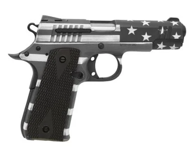Citadel CIT380USG 1911-A1 Baby Citadel .380 ACP 3.75" 7+1 USA Flag Grayscale - Citadel