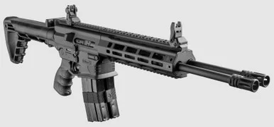 Silver Shadow/Gilboa G16DBR556B DBR Snake Double Barreled Rifle 5.56x45mm 16" Black - Gilboa/Silver Shadow