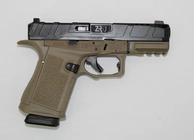 ZRO Delta 7550-0021-9990 The One Complete Modular Pistol OR 9mm 4" 15+1 Black/FDE - ZRODelta