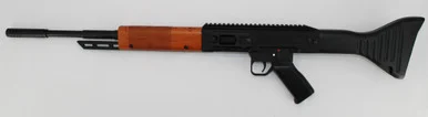 Rhineland Arms FG-9STD Carbine 9mm Semi-Auto Rifle 16.25" 20+1 w/ Threaded Barrel & Flash Hider Black/Wood - Rhineland Arms