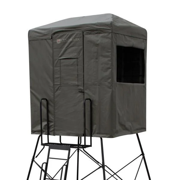 River's Edge Landmark 550 Shooting House Tower Blind - Ardisam (River's Edge/ Barronett Blinds)