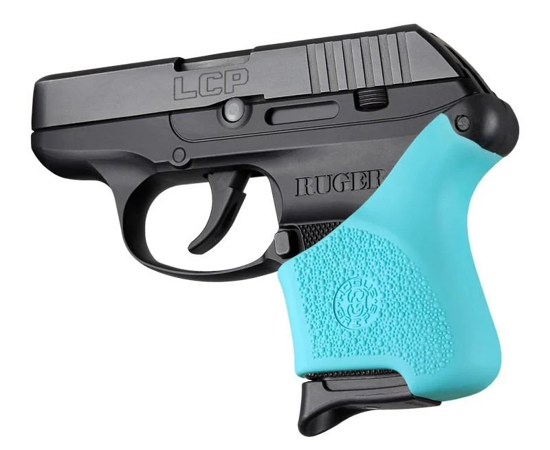 Hogue Handall Hybrid Ruger LCP Grip Sleeve-Aqua