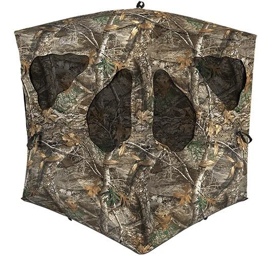 Ameristep Silent Brickhouse Blind - Mossy Oak Break-Up Country - Ameristep